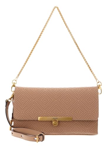 Sac à épaule bandoulière Picard cuir femme petit format beige cookie