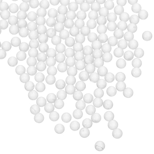 TEHAUX - 4000 Pcs 2Mm Clear Glass Beads for Laboratory Use Solid Round Borosilicate Boiling Stones for Chemical Experiments - -17%