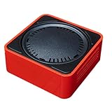 Tragbarer Holzkohlegrill, kompakter Grillofen – Mini-Grill – für Hinterhof, Camping, Garten, Haus, Picknick, Reisen, drinnen und draußen