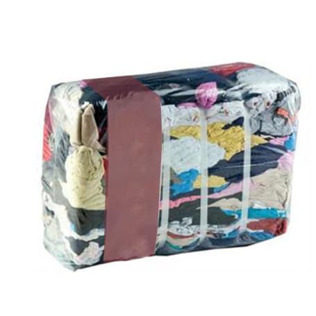 Stracci Colorati Multiuso per Officine e Industrie, Igienizzati, Confezione da 1 kg