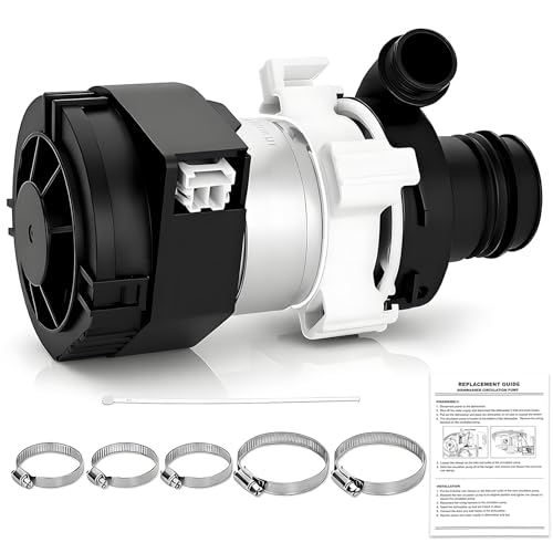 WD26X23258 Dishwasher Circulation Pump Assembly - Compatible with GE Dishwasher ModelsUpgraded Brushless Motor Replaces WD26X22285 WD26X22826 WD26X22518 EAP11772000