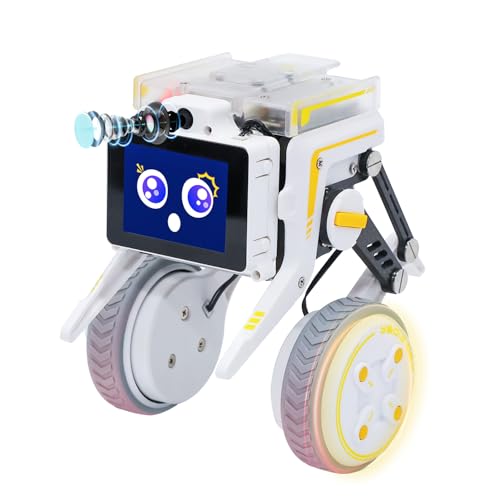 Image of Yahboom Raspberry-Pi Compute Module 5 Self-Balancing Python Programming Robot Two-Wheeled AI Vision Recognition Bionic Built-in IMU,Provide AI Data (Includes CM5)
