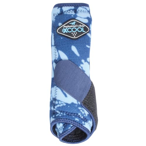 Professional's Choice 2XCOOL Sports Medicine Horse Boots | Unique, Design for Ultimate Comfort, Durability, Cooling, and Brush/Water Protection in Active Horses | Large Bleach Dye 2 Pack
