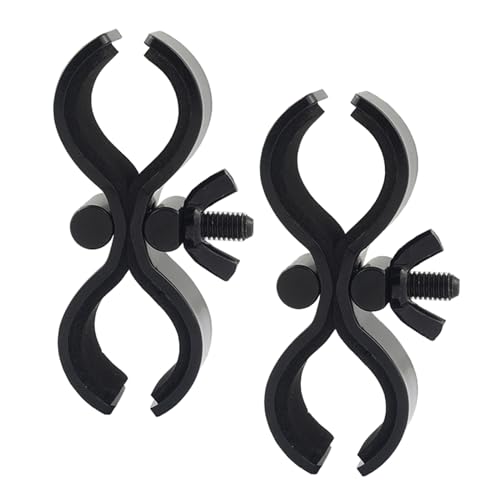 Calitte Flashlight Scope Mount Quick Release Mount for Hunting LED Light Flashlight Scope Torch Laser Scope Sight Telescope Diameter 20mm-35mm 2 Pack