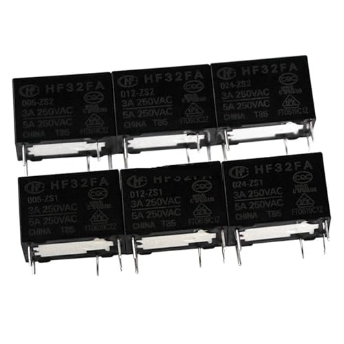 Relais 5 broches HF32FA JZC-32FA-005 pour automatisme et domotique 3A - 2