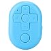 Produktbild Alomejor1 Fernbedienung, Universelle Bluetooth Power DVD-Fernbedienung Selfie-Gerät Smart Controller für Mobiltelefon(Blau)