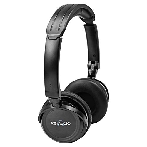 1 Two Channel Fold Flat Adjustable Child-Adult Size Universal Rear Entertainment System Infrared Headphone Wireless IR DVD Player Head Phone for in Car TV Video Audio Listening