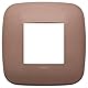 VIMAR SERIE Arke – Rahmen Round 2 Module Metall bronze matt