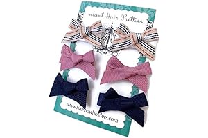 BEST BABY SHOWER GIFT! Bow Ties for Baby Girls with Velcro