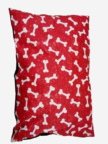 E4Emporium Super Soft Pet Dog Bed Cushion With Replaceable Zipped & Washable Cover Available In Random Colours (73cm x 99cm, Black)