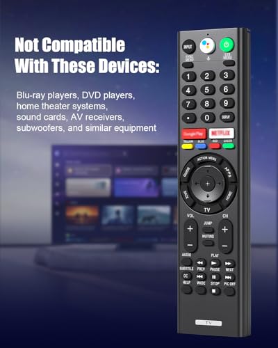 Télécommande vocale Sony coque phosphorescente antichoc RMF-TX520U TX220U