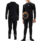 Diasports Skiunterwäsche Set für Kinder | atmungsaktive Thermounterwäsche Kinder für Fußball, Skifahren | Funktionsunterwäsche Kinder für Jungen und Mädchen | Thermohose und Thermounterhemd Kinder
