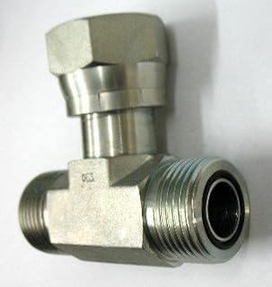 AF FS-6600-08-08-08 - 1/2 O-Ring Face (13/16'-16 Threads) - Swivel Nut Branch Tee