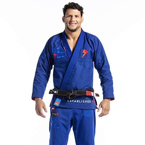 Kimono Jiu Jitsu Storm Stealth BOLO Azul-A3