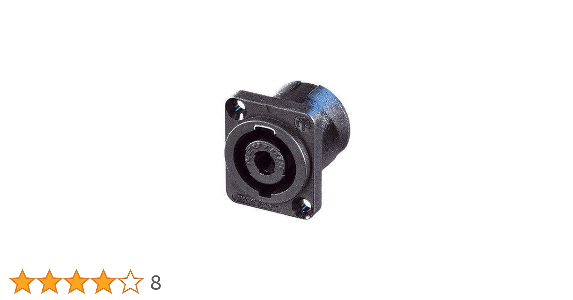 NEUTRIK スピコンコネクター NL4FX 10個セット Amazon | NEUTRIK ノイトリック スピコンケーブルコネクター