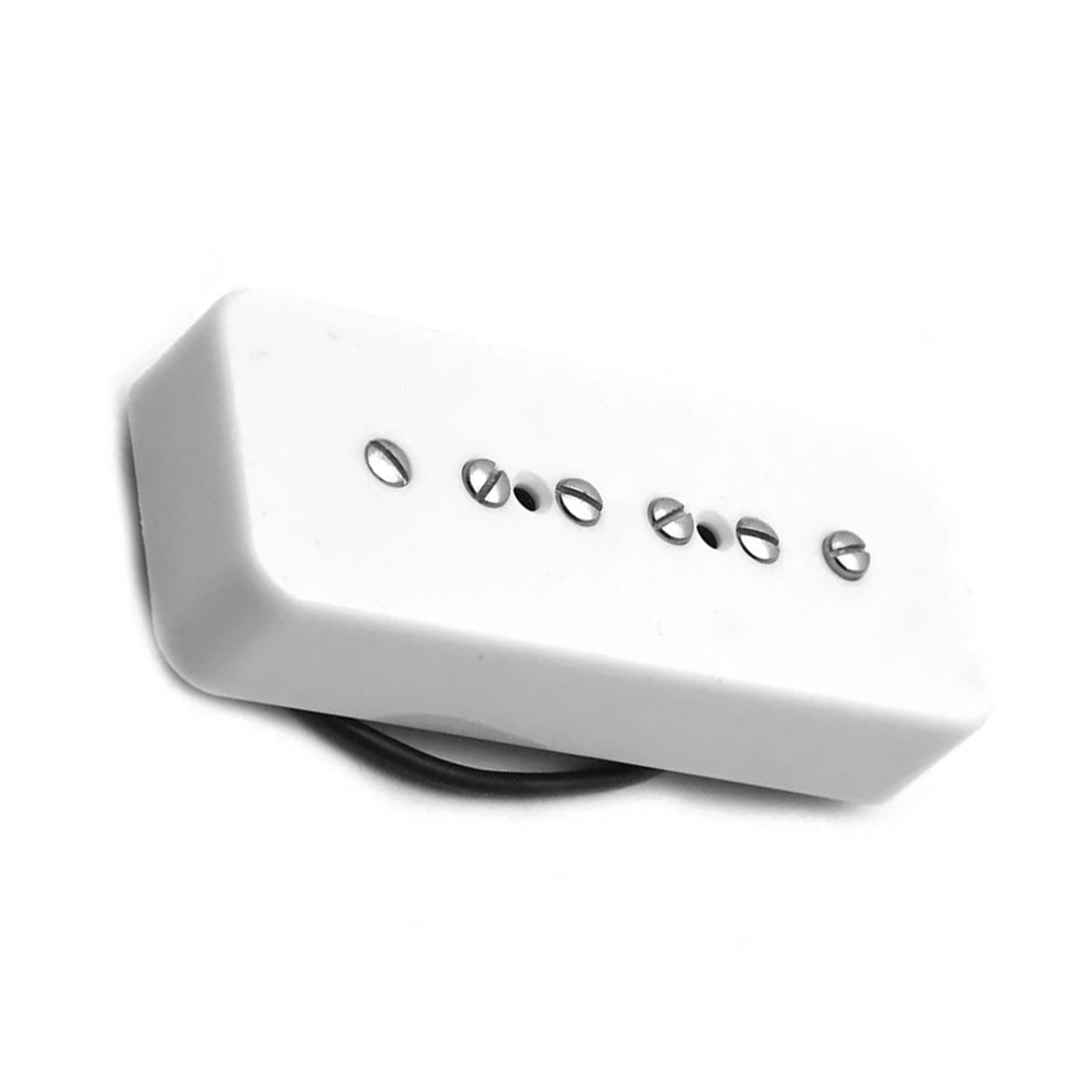 P90 Gitarren Single Coil Professioneller Elektrischer Tonabnehmer Geeignet Für Anfänger Erhältlich In Mehreren Farben(One Set White)