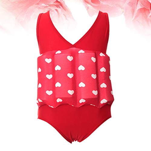 BESPORTBLE, vestido de natação bonito, flutuante, durável, flutuante, destacável, traje de banho par