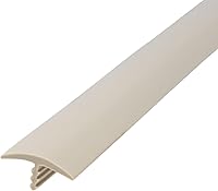 Vista 20 de Outwater T-molding plástico 1 pulgada Tan Flexible Centro de Púas Centro de Polietileno Tee que moldea bobina de 25 pies