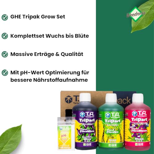 Weedness Tripak Flora Starter