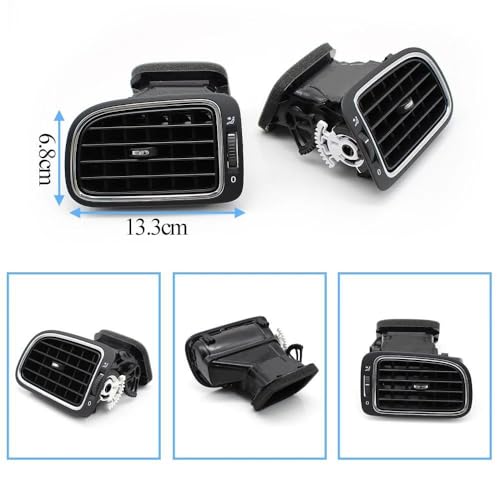Grille ventilation d’air VW Polo ensemble sortie climatisation tableau bord avant 3PCS