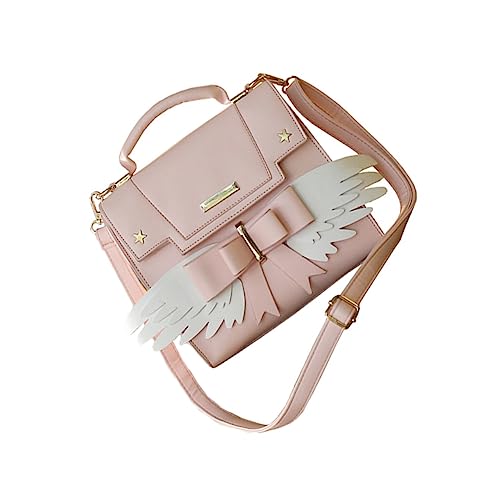 Paquet à main pour femme au fini lisse avec bandoulière pratique et nœud élégant
