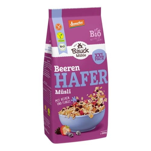 Bauck Mühle Hafer Müsli, Beeren, 900g (2)