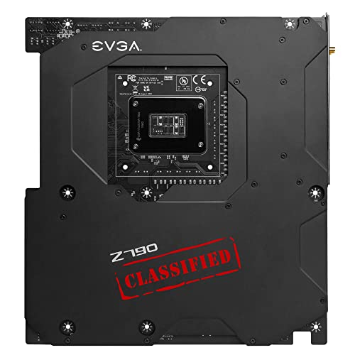 Evga Z790 Classified, 121-Rl-E798-Kr, Lga 1700, Intel Z790, Pcie Gen5, Sata 6Gb/S, 10Gb/S Lan, Wifi6E/Bt5.2, Usb4, M.2, Eatx, Intel Motherboard #TOP4
