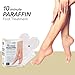 Paraffin Wax Works 10-Minute Paraffin Foot Treatment, Fragrance-Free, Spa and Home Treatment Booties, One-Pair