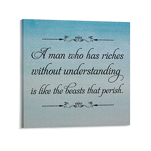 Canvas Wall Art for Living Room Office with Quote A