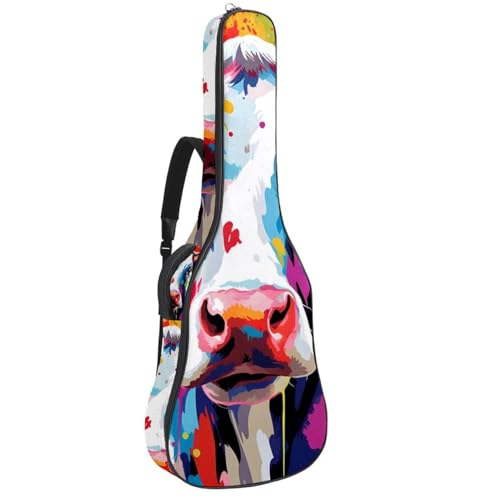 Housse pour guitare acoustique imperméable de 101,6 cm avec poches de rangement