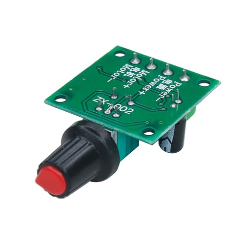Image of Electronic Spices 1.8V-12V 2A PWM DC Motor Speed Controller | Adjustable Voltage Regulator with LED Indicator with Potentiometer | Mini Motor Control Switch for DIY & Robotics Projects