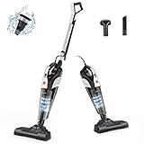 Stick Vacuum Cleaner Corded, Meiyou Stand Lightweight 18000Pa Powerful Suction 2-in-1 Stick Handheld Vacuum Cleaner Dry/Wet Household with Stainless Steel Filter for Hard Floor and Carpet Cleanig