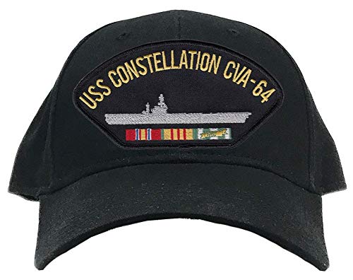 Gorra militar USS Constellation CVA-64 para hombre miniatura 1