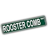 New York Mountains Pick Your Mountain Compatible/Replacement for Rooster Comb United States Mountain Aluminum Metal Tin Street Sign Style Home Decor For Man Cave Poker Tavern Game Room