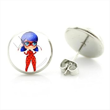 Miraculous Ladybug Marinette Earrings 2025
