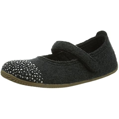 Living Kitzbühel Ballerina Nieten, Girls' Slippers, Grey (685 Phantom), 11.5 UK Cover
