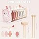Joyreal Hammerspiel Montessori Spielzeug - 4 In 1 Holzspielzeug Baby, Xylophon Kinder Kinderspielzeug, Angelspiel Motorikspielzeug, Lernspielzeug Geschenke ab Junge Mädchen Kinder