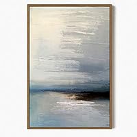 Framed Canvas Wall Art Abstract Color Canvas Prints Home Artwork Decoration for Living Room,Bedroom - 16x24 inches
