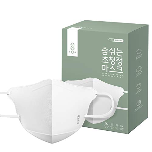 30 PACK Disposable 4-Layers Protection Nano Filter Face Safety Mask for Adult, Hyper Purifying Breathing Mask - SOOMLAB 30 PACK Disposable 4-Layers Protection Nano Filter Face Safety Mask for Adult, Hyper Purifying Breathing Mask - SOOMLAB