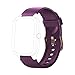 Yishark Cinturino di Ricambio per ID205 ID205L ID205S ID205U ID205G Smartwatch Activity Tracker Cinturino per Orologio Fitness Tracker Contapassi (Viola)
