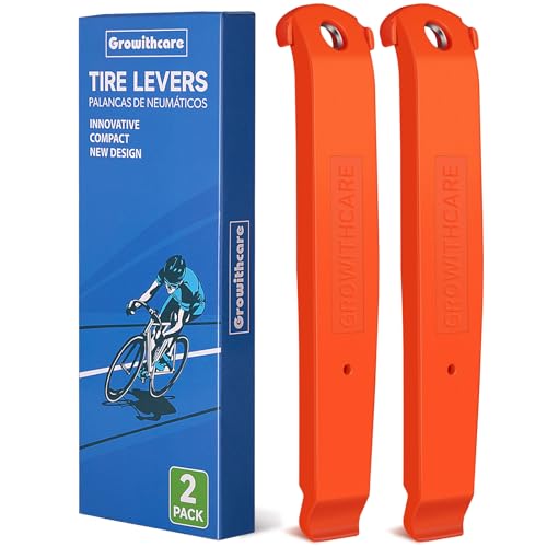 Growithcare Heavy Duty Bike Tire Levers 2 Pack...