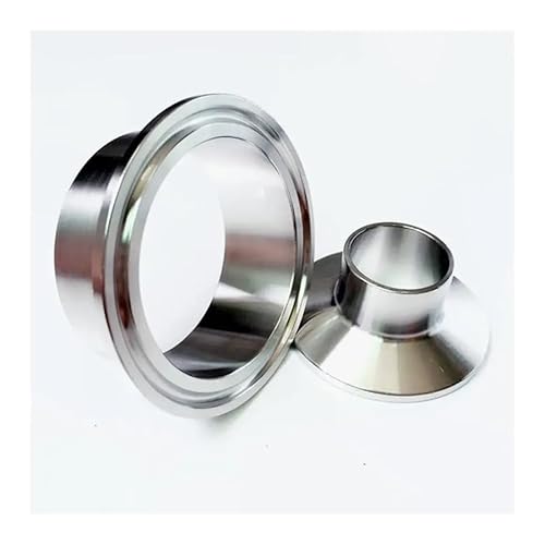 JVNTOPIHW 19mm 3/4" Pipe OD Butt Weld x0.75 Tri Clamp Sus 304 Stainless Steel Fitting Coupling Home Brewing Beer Wine