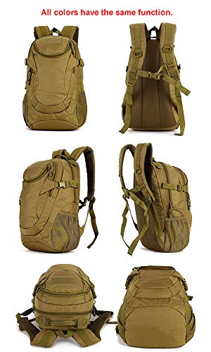 Huntvp® 25 litre tactical rucksack, Molle school bag, military bag, daypack, waterproof, mini adult daypack, sports rucksack, trekking rucksack for outdoor sports, fitness, hiking - Image 7