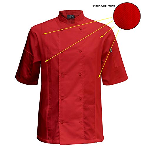 Image of Chef Code Cool Breeze Side Vent Chef Coat
