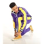 SCREENSHOT Mens Urban Hip Hop Premium Track Jacket - Slim Fit Side Taping Sportswear Urbanwear Streetwear Fashion Top - Image 4