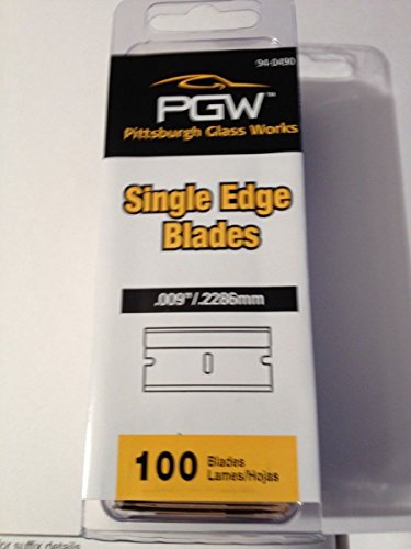 200 Single Edge Razor Blades Industrial Grade #9 (2) 100 packs PGW