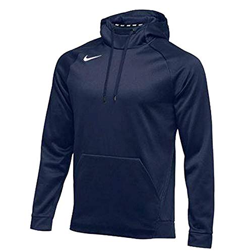 Nike Therma Men's Fleece Pullover Training Hoodie Hooded Sweatshirt, Navy, X-Large #TOP1