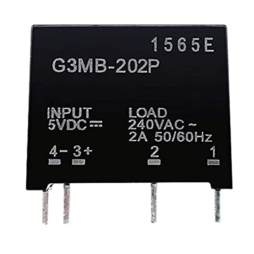 Module de relais à semi-conducteurs G3MB-202P SSR DC AC 5V 240V 2A électronique