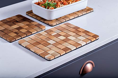 Descanso de Panela + Descanso de Travessa + Porta Copos - Kit PROMOCIONAL