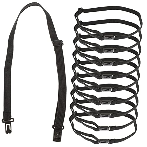 TOGEVAL Bow Tie Front Floppy Bow Tie Elastic Band Adjustable for Dressup Comfortable Polyester Strap